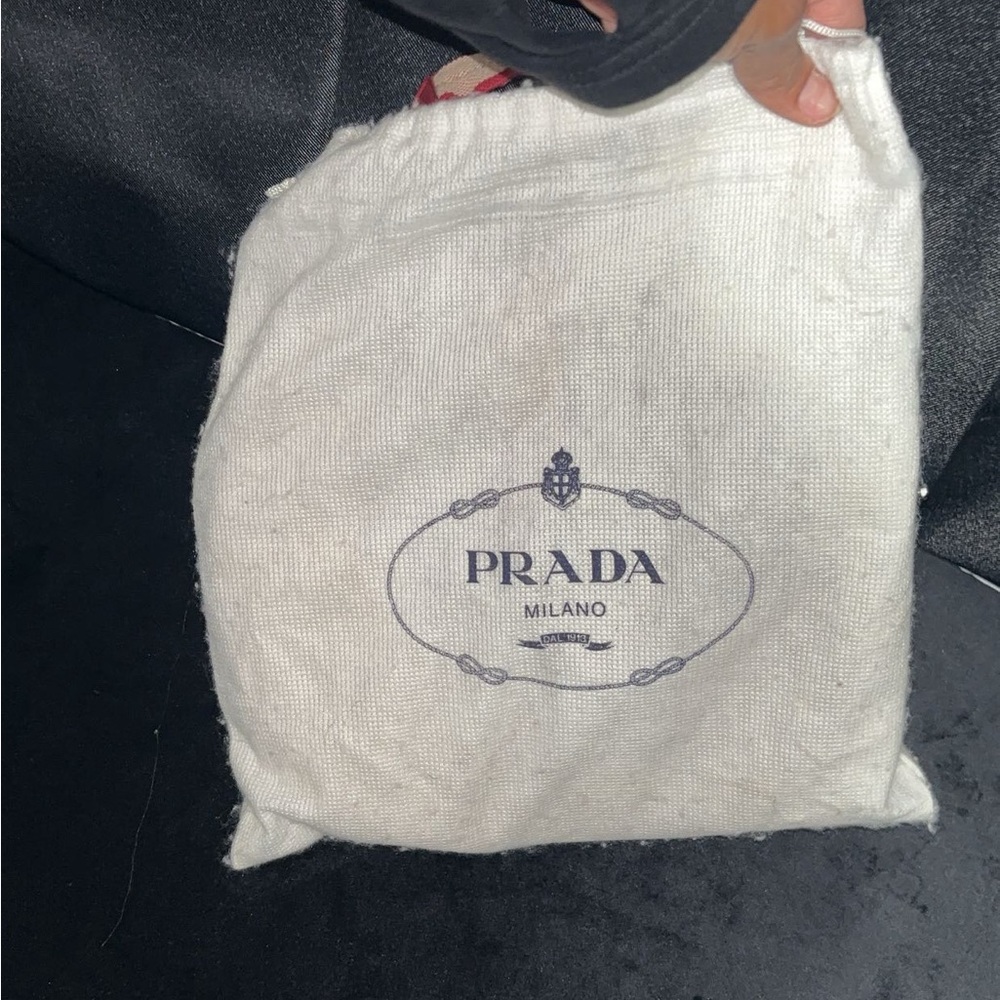 Prada White Dust Bag